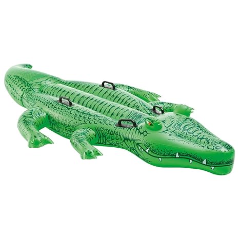 Intex Giant Gator Ride-On - Aufblasbarer Reittier - 203 x 114 cm