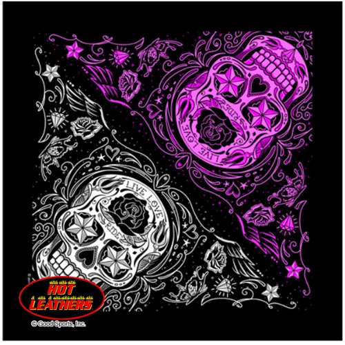 Hot Leathers Signature Bikers Bandanas Collection Original Design, 21