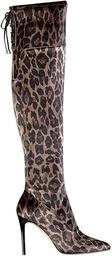 leopard print boots amazon