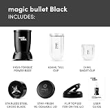 NutriBullet Magic Bullet 7pc Set Black 10000 RPM Powerful Blender view 2