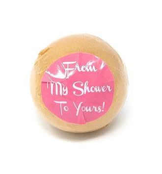 bath bomb baby shower favors