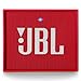 JBL GO Portable Wireless Bluetooth Speaker W/A Built-in Strap-Hook (RED)