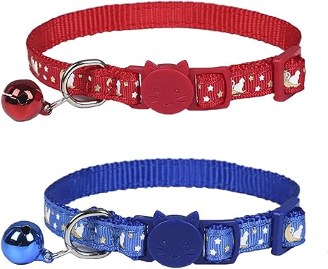 girl kitten collars
