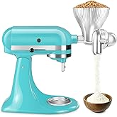 Grain Mill Attachment for Kitchenaid Stand Mixer, Kitchen Aid Accessories and Attachments Flour Mill, Mixer Attachment Wheat