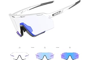 KAPVOE Photochromic Cycling Glasses Men Women Clear Mountain Bike Sunglasses MTB Bicycle Riding Sports Triathlon - K170