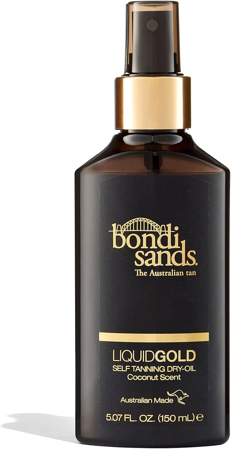 Bondi Sands Liquid Gold Self-Tanning Dry Oil 150 mL Vegan Argan Oil Coconut