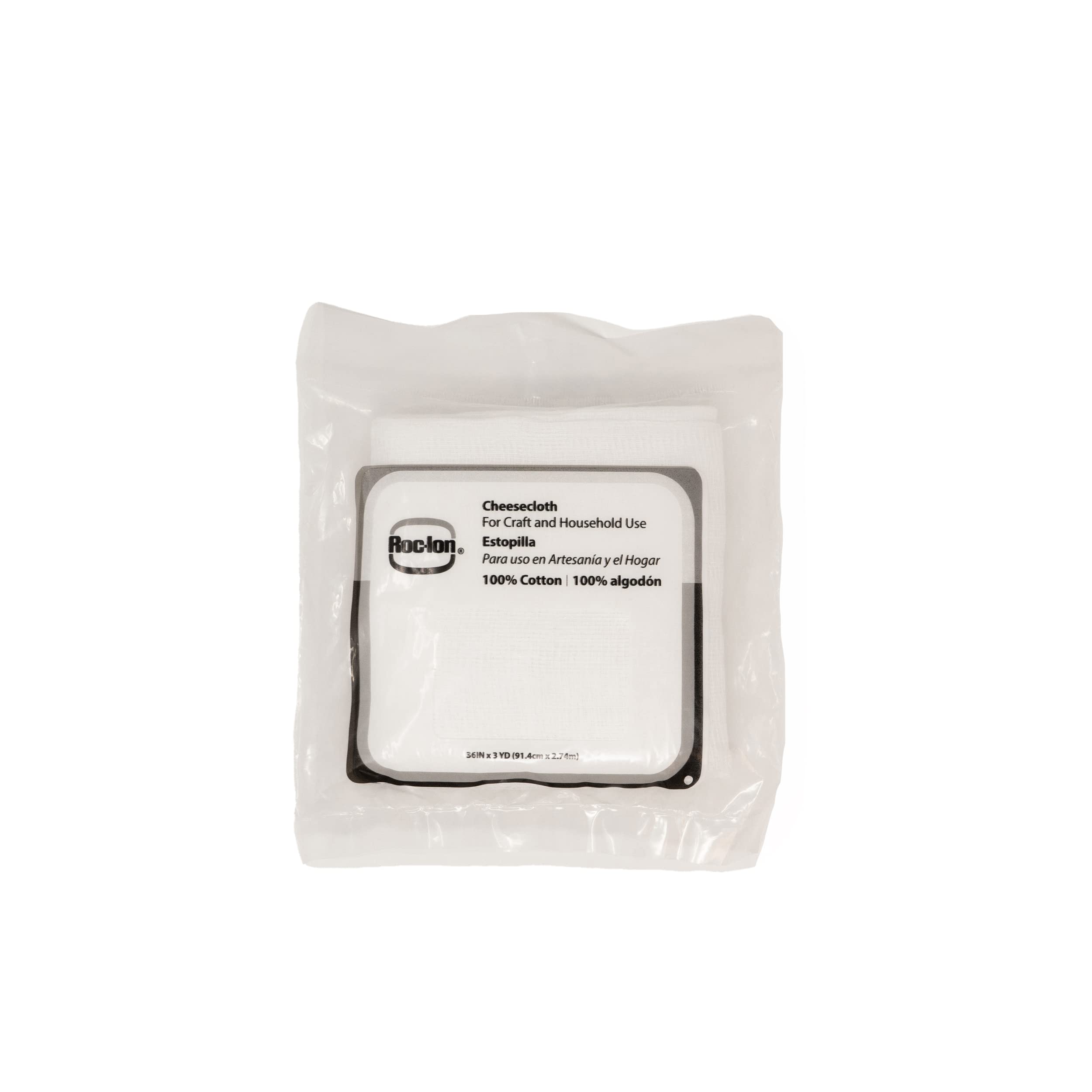 Roc-lon 100% Cotton, Muslin, Cheesecloth, Halloween Outdoors Party, Decoration Fabric, White, 3 Yard