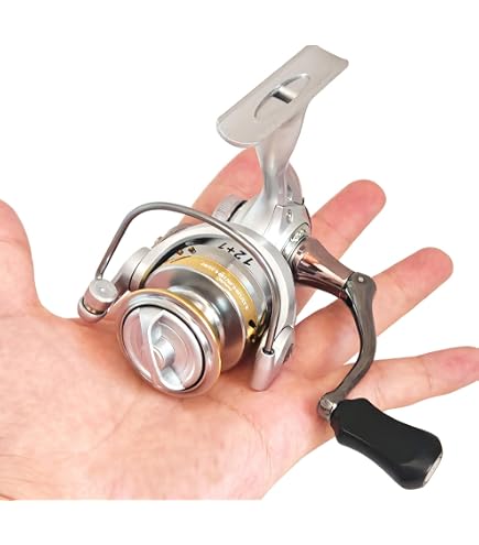 Amazon.com : Gaderth Mini Spinning Reel, 5.2:1 Gear Metal Fishing Reel, 13+1BB Powerful Spinning Fishing Reels with Interchangeable Handle, Small Compact Fishing Reel for Carp Bass Trout Fishing mini 150 : Sports & Outdoors Amazon.com : Gaderth Mini Spinning Reel, 5.2:1 Gear Metal Fishing Reel, 13+1BB Powerful Spinning Fishing Reels with Interchangeable Handle, Small Compact Fishing Reel for Carp Bass Trout Fishing mini 150 : Sports & Outdoors