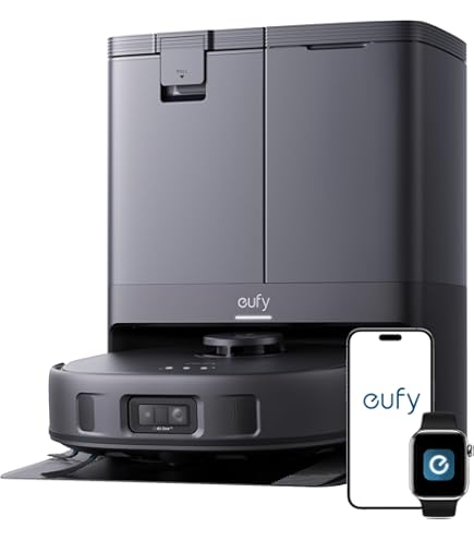 Amazon.com: eufy X8 Pro Robot Vacuum Self-Empty Station, Twin