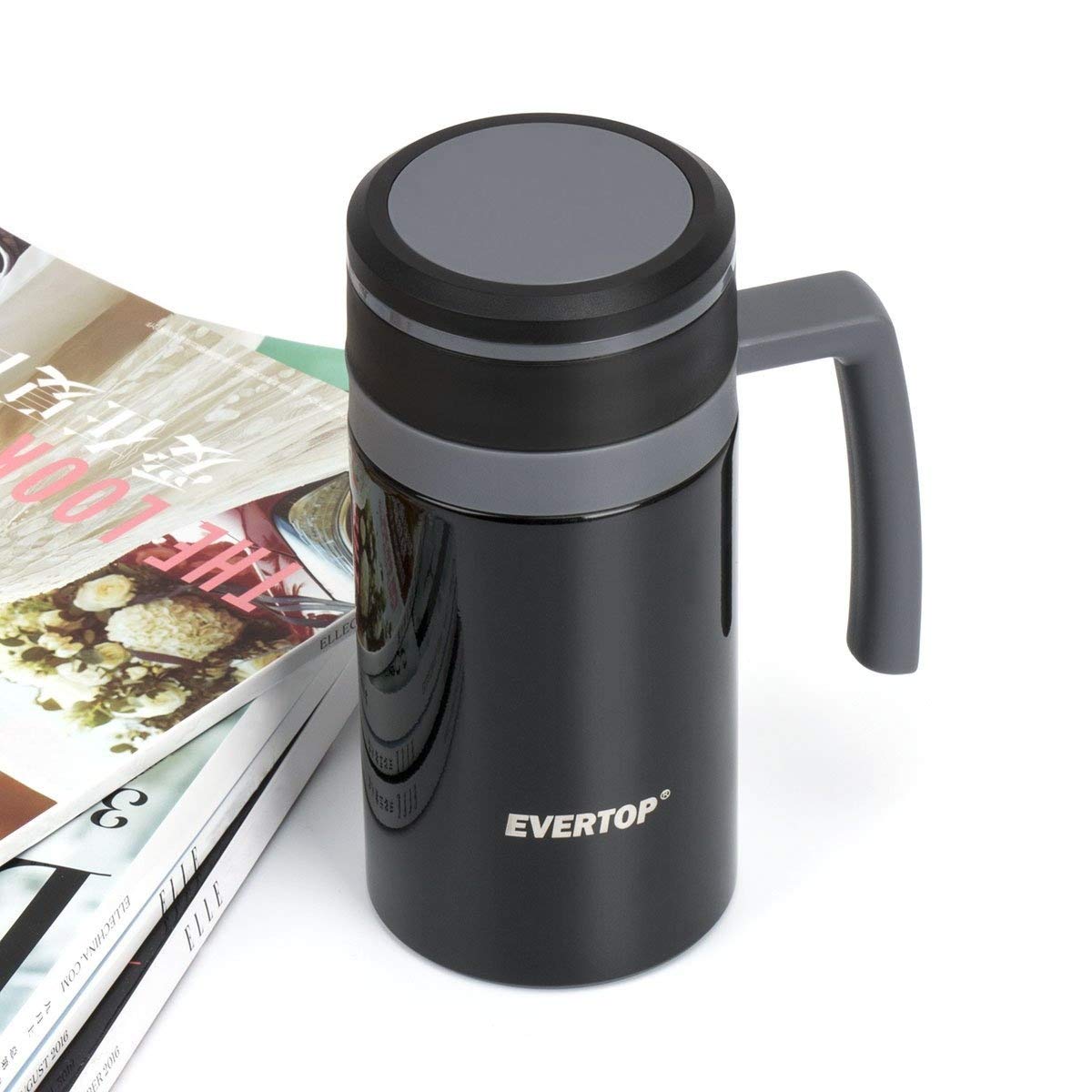 Vacuum Insulated Stainless Steel Travel Mug with Easy-Clean Lid Coffee Container Tea Camp Cup Water Bottle,16oz