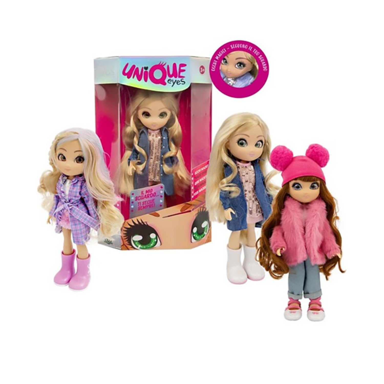 Giochi Preziosi Fashion Doll Magic Eyes W.1, Black (A2201561)