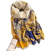 Women's Blanket Chunky, Pashmina Shawls Wraps Oversized Winter & Fall Warm Scarfs Soft Cashmere Feel for Women