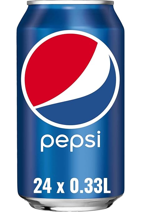 Pepsi Cola Das Original Von Pepsi Koffeinhaltige Cola In Der Dose 24 X 0 33l Amazon De Lebensmittel Getranke