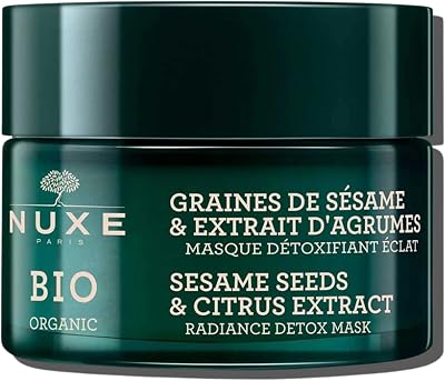 Nuxe Bio Organic Radiance Detox Mask 50ml Sesame Seeds Citrus Extract