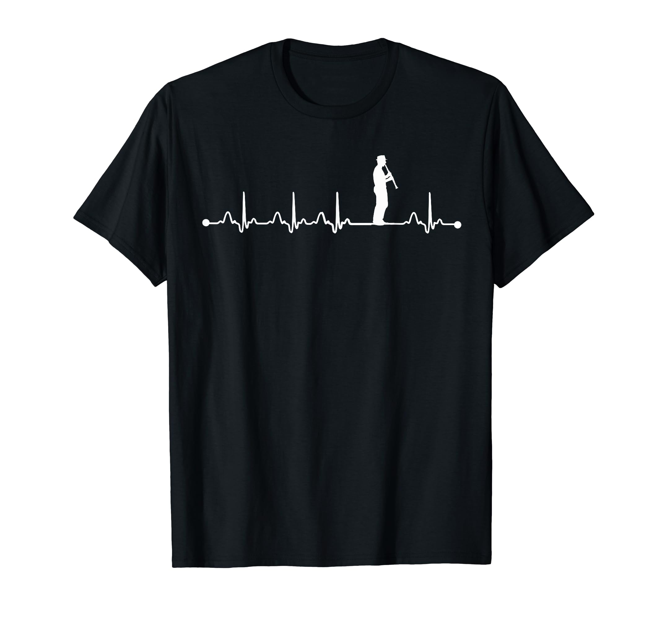 Clarinet Retro Heartbeat EKG Vintage for Clarinet T-Shirt
