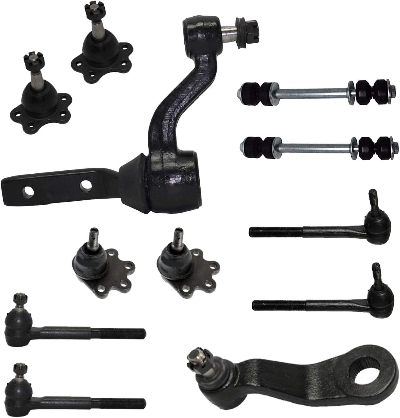 Upper Lower Ball Joints 12pc Set 4x4 w/Independent Suspension Detroit