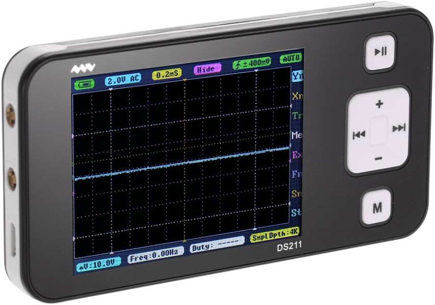 LaMei Yang Portable ARM Nano Handheld Digital Storage Oscilloscope, 200KHz 1MSa/s TFT Display, Meeting The Basic Electronic Engineering Requirements, Etc