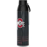 Tervis Venture Water Bottle Ohio State Buckeyes - Full Speed Triple Insulated Tumbler Travel Cup Keeps Drinks Cold & Hot, 26oz, Stainless Steel