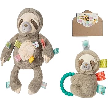 sloth baby rattle