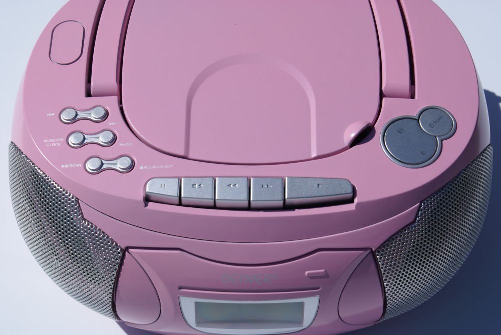 Hifi & Audio Pink Denver TCP39 Kinder Mädchen Stereoanlage CDPlayer