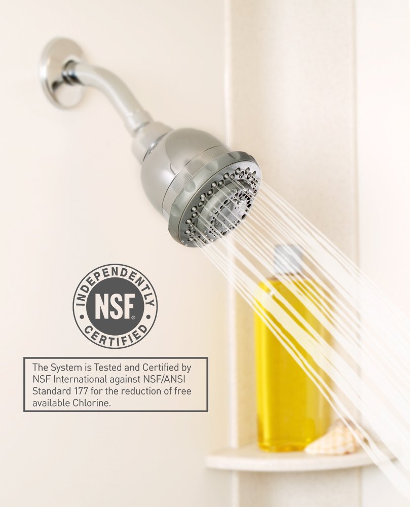 Culligan WSHC125 WallMounted Filtered Shower Head with Massage