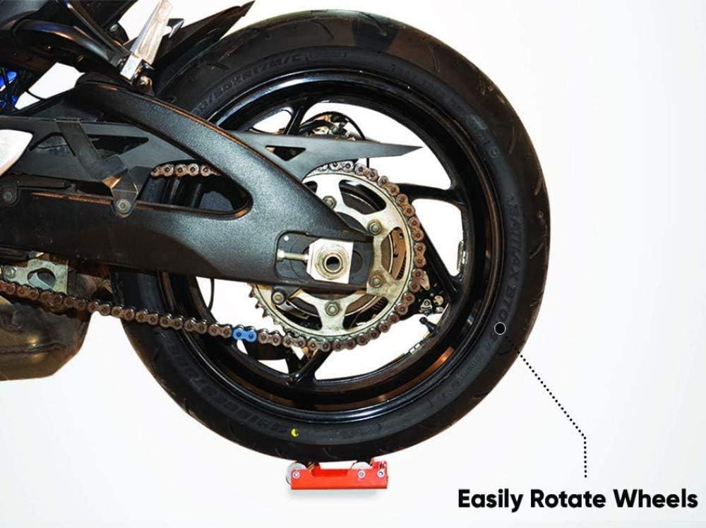 Grand PitStop Motorcycle Wheel cleaning stand - Paddock Stand Replacement - Wheel Roller Stand for tire cleaning & chain lubrication - GRoller (Medium (Bikes < 485 lb & Tyre width <180 mm)): Automotive