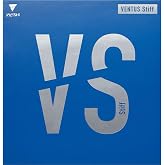 VICTAS VENTUS Stiff 200020 Table Tennis Rubber, Granular Rubber, Black 2.0