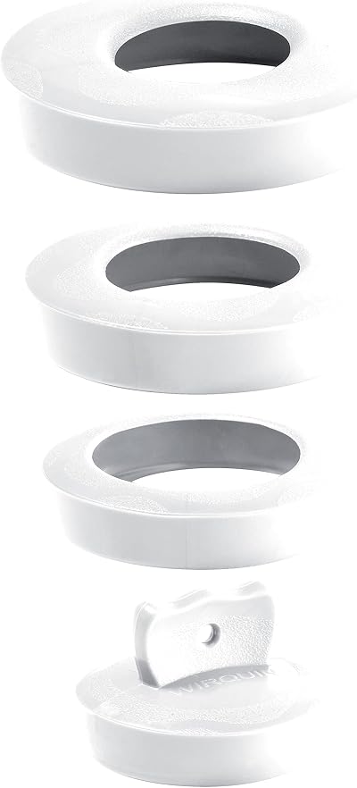Wirquin 39224401 White Universal Sink Bidet Bathtub Plug 36-58mm