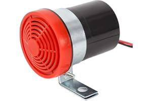 QIILU Qii lu Backup Alarm for Cars, 12V 105DB Universal Car Reversing Alarm Back Up Horn Reverse Beeper Buzzer for SUV Commercial Vehicle Truck