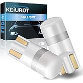 Keiurot House Number Light Bulb 194 193 Bulb Address Light Bulb Sign Replacement Bulb Kit 10-30Volt AC/DC, Address Bulb Lands