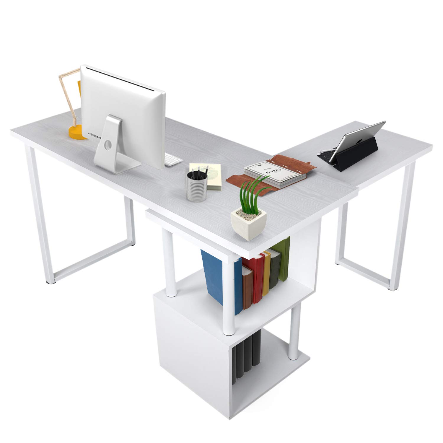 Best 55 inch white desk
