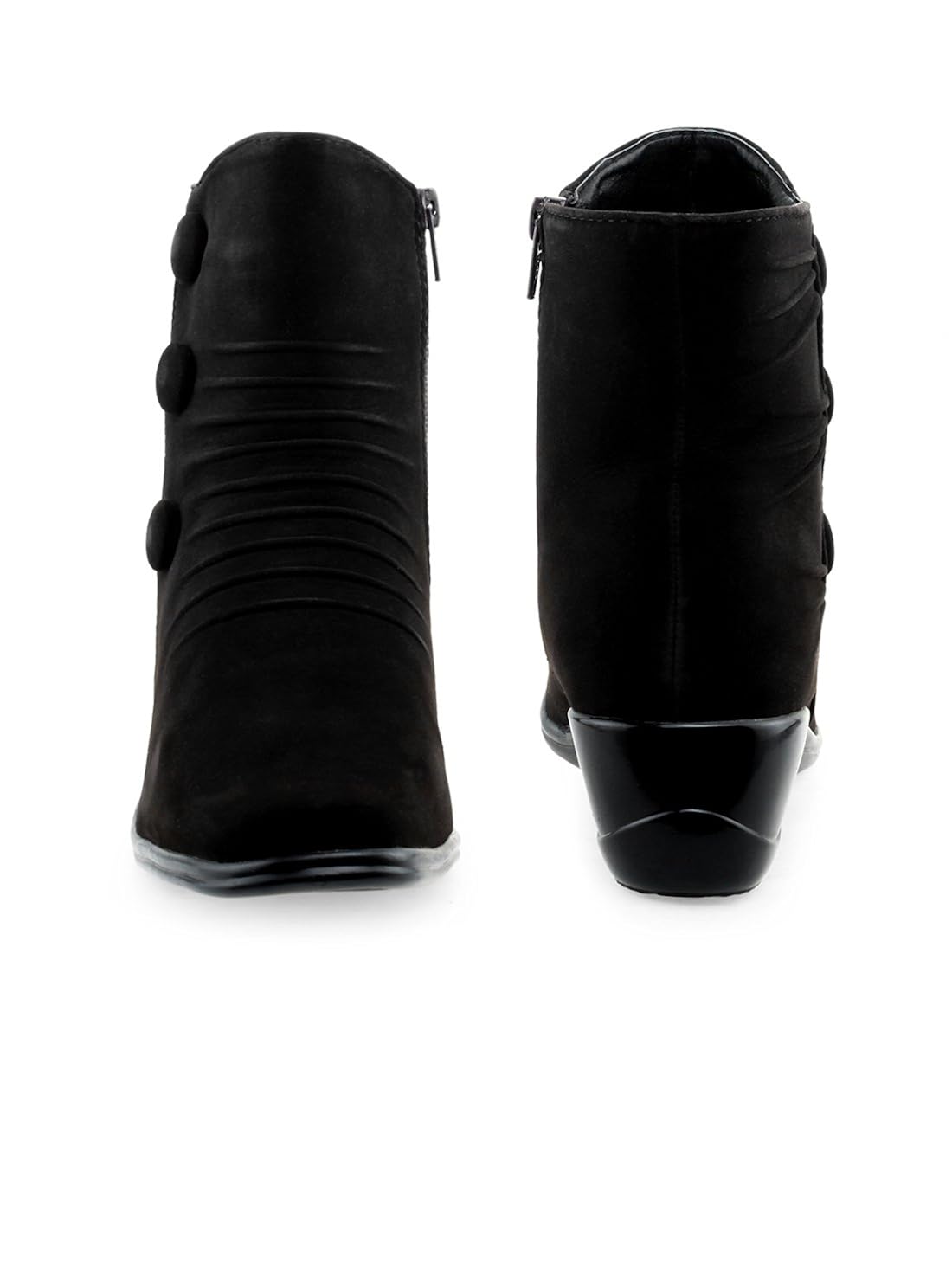 shuz touch women's black other boot -8