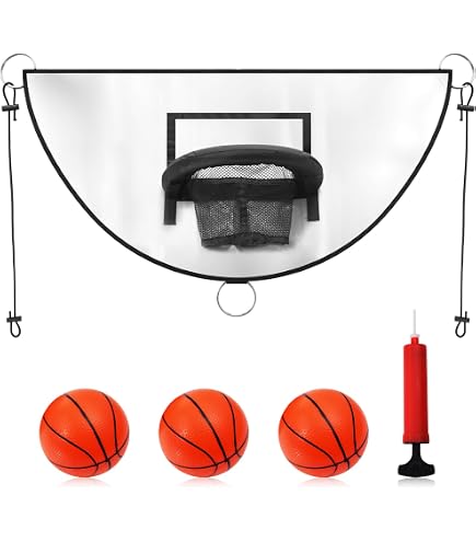 koolsoo Mini Panier de Basketball pour Trampoline But Jeu Extérieur Support de Basketball Orange avec un Ballon koolsoo Mini Panier de Basketball pour Trampoline But Jeu Extérieur Support de Basketball Orange avec un Ballon