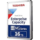 Toshiba MG08ACA16TE 16TB 7200RPM 512e 3.5" SATA Enterprise Desktop Hard Drive (Renewed)