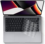 Se7enline Clear Case for MacBook Pro 14 inch 2021-2025 Crystal Hard Shell view 8
