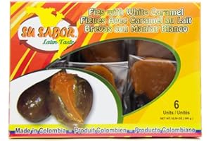 SU SABOR LATIN TASTE Su Sabor Figs with White Caramel/Brevas con Manjar Blanco 6 units