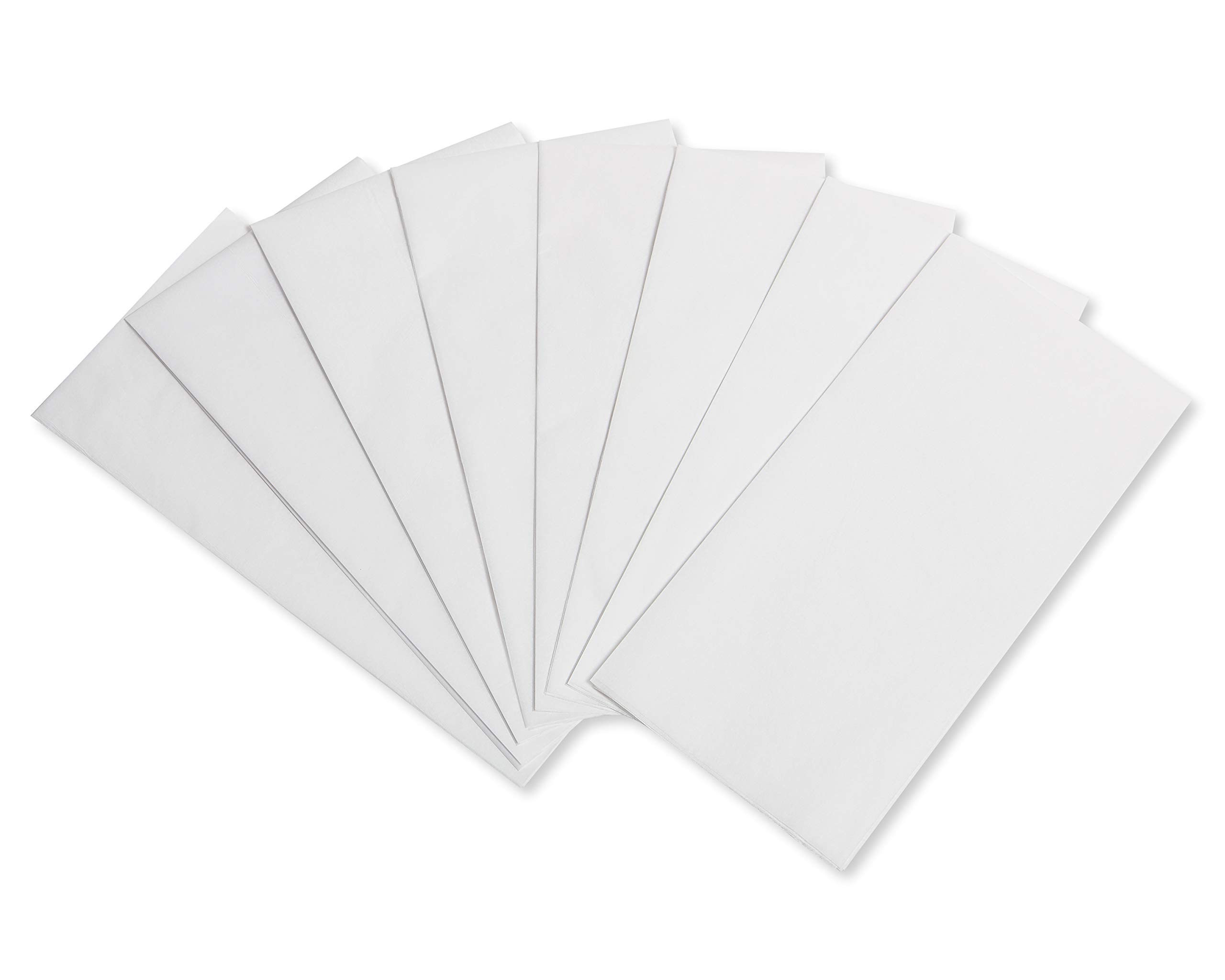American Greetings 125 Sheets 20 in. x 20 in. Bulk White Tissue Paper for Graduation, Fathers Day, Birthdays and All Occasions