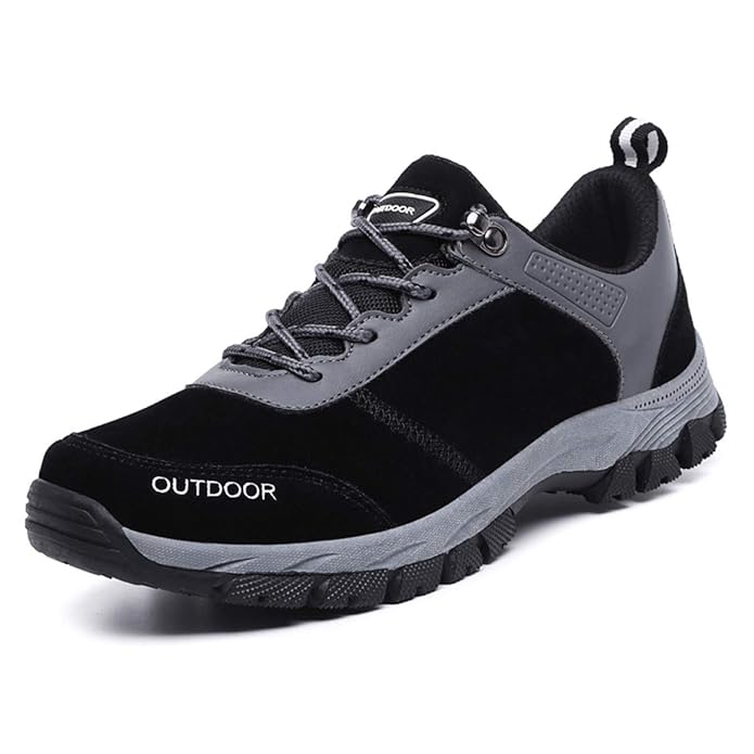 FZUU Unisex Wasserdicht Wanderschuhe Trekking Schuhe Herren Damen Sport Outdoor Klettern Sneaker