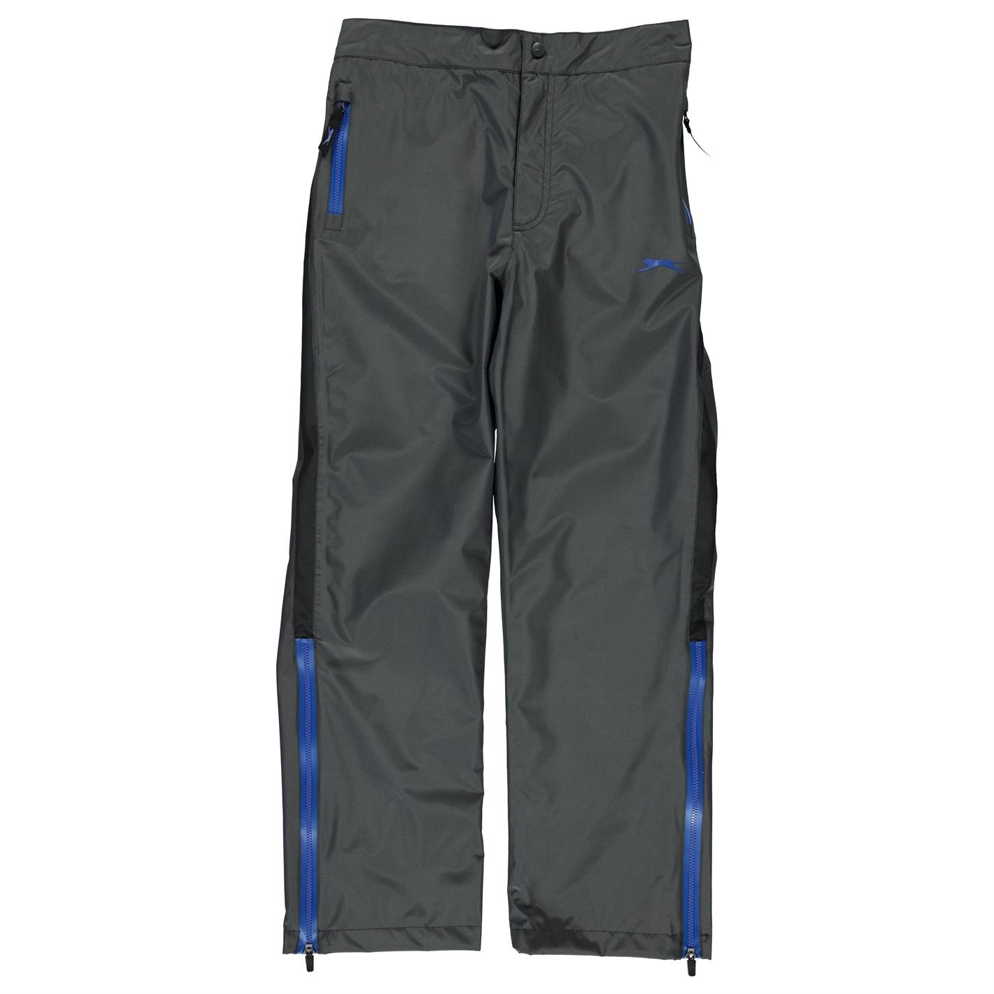 Slazenger Kids Waterproof Trousers Junior Boys Pants Sports Casual Bottoms Charcoal 11-12 (LB)