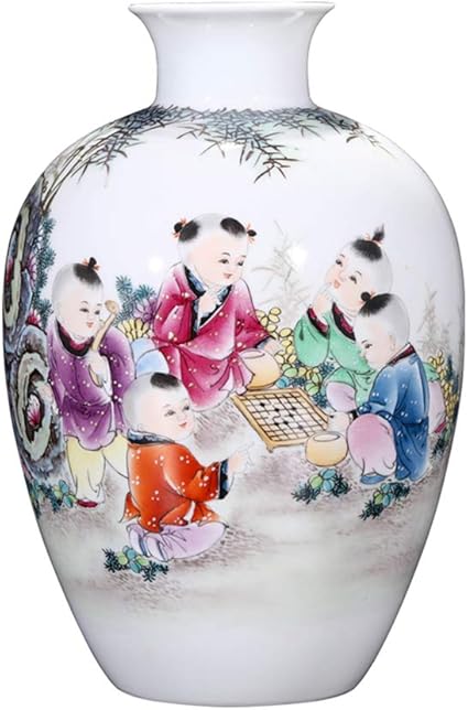 vases jarrones chinos pintados a mano