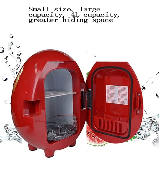 ZHENHUA Mini Nevera - refrigerador de 6 latas para refrescos o ...