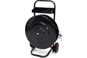 Gresdent Strapping Deluxe Steel/Plastic Heavy Duty Strapping Dispenser for Poly and Steel Strapping