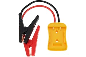 LT Easiyl Power Tools 18/20V Power Battery Jumper Starter 8AWG 30cm Compatible with DeWalt 18V Bseries Battery