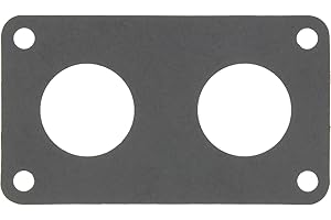 PARTCATALOG Fuel Injection Throttle Body Mounting Gasket Compatible With Ford F-150 4.9L L6 1987 1988 1989 1990 1991 1992 1993 1994 1995 1996 PC-656763