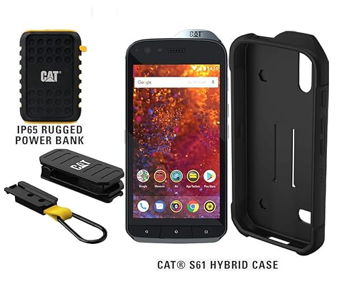 CAT S61 Single SIM 64GB Unlocked Smartphone with Integrated FLIR