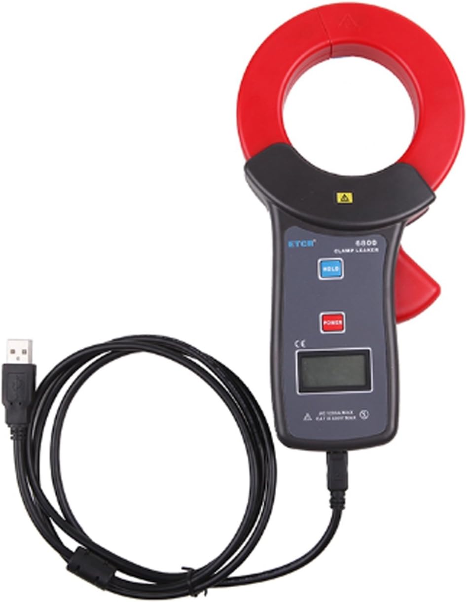 Clamp Ammeter AC Current Measurement, Leakage Measurement, Range AC 0