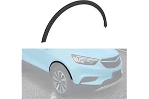 HECASA Wheel Arch Trim Compatible with 2013-2022 Buick Encore Replacement for GM1291247 95275469 Wheel Fender Housing Molding ABS Plastic - Front Passenger Side
