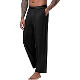 WiWi Viscose from Bamboo Men's Sleep Pant Sports Trousers with Pockets Light Bottom S-XXL