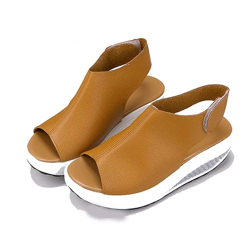 Amazon Hsfeo パンプス サンダル バックストラップ 厚底 マジック