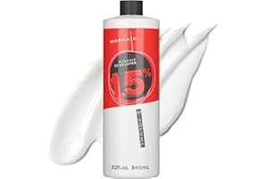 MOEHAIR Hair Color Developer 1.5% Hydrogen Peroxide | 5 Volume Creme Developer for Coloring and Bleaching | Paraben-free | Professional-Grade Hair Creme Developer | Peach Fragrance – 32 Fl. Oz